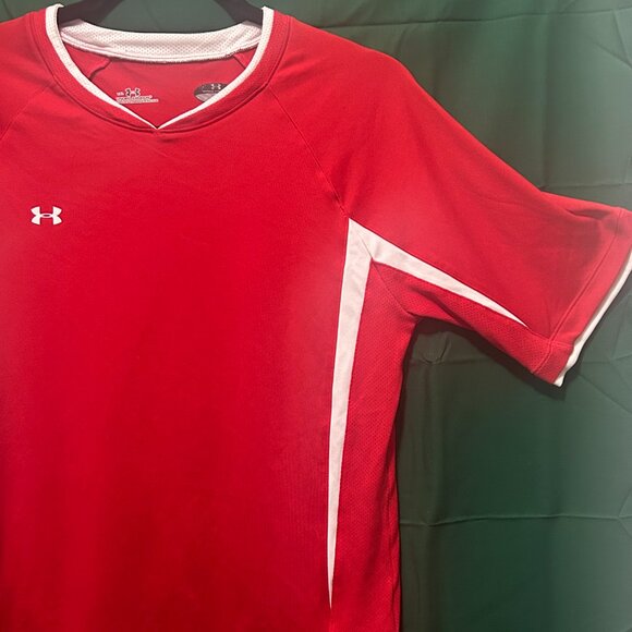 Under Armour Match 2.0 jersey, red, youth XL - Picture 5 of 6